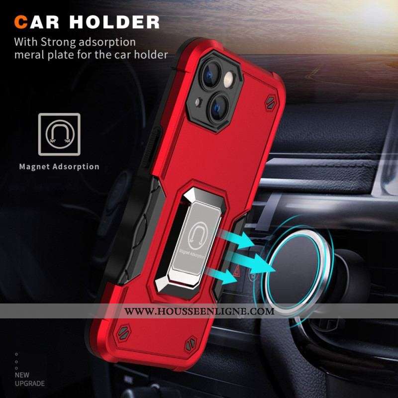 Coque iPhone 14 Anneau-Support Design