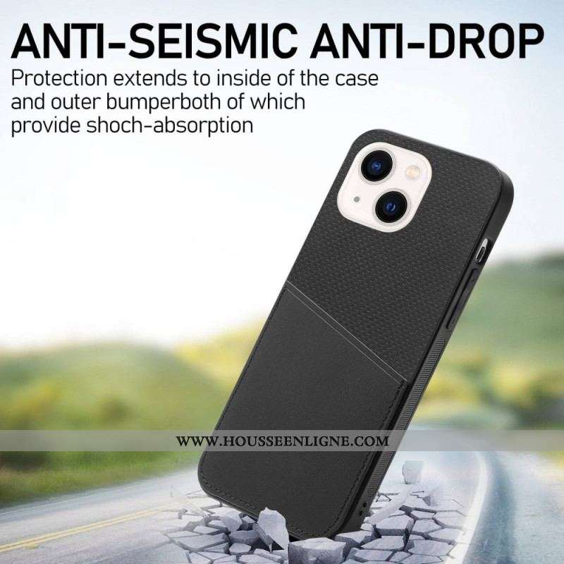 Coque iPhone 14 Antidérapante Porte-Cartes