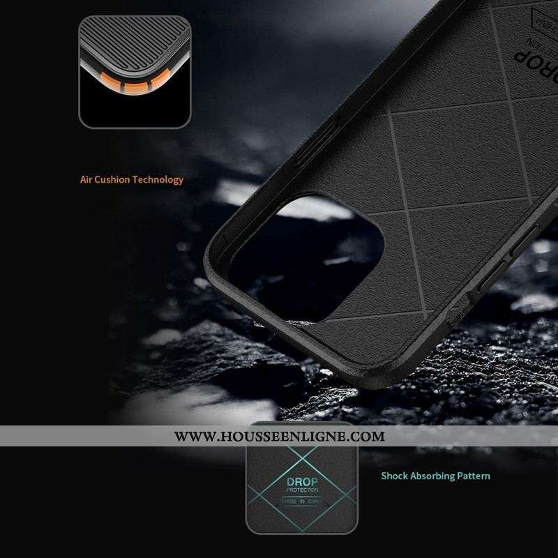 Coque iPhone 14 Antidérapante X Design