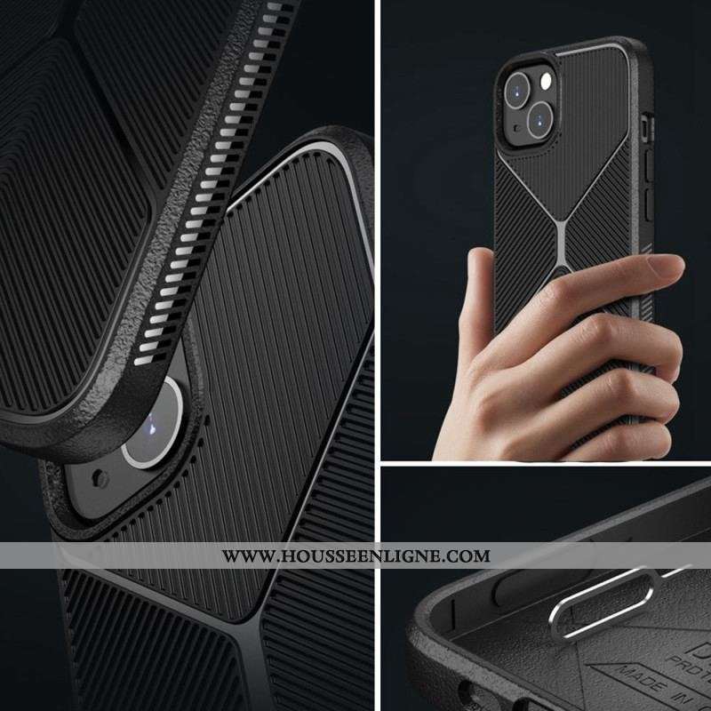 Coque iPhone 14 Antidérapante X Design