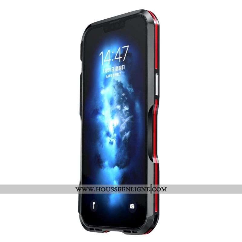Coque iPhone 14 Conception Hybride Aluminium