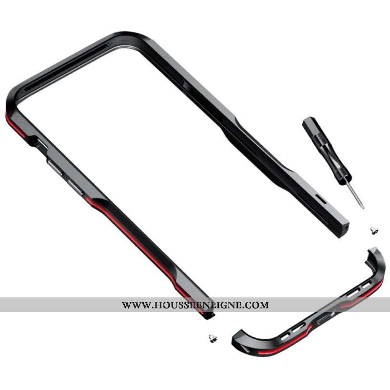 Coque iPhone 14 Conception Hybride Aluminium