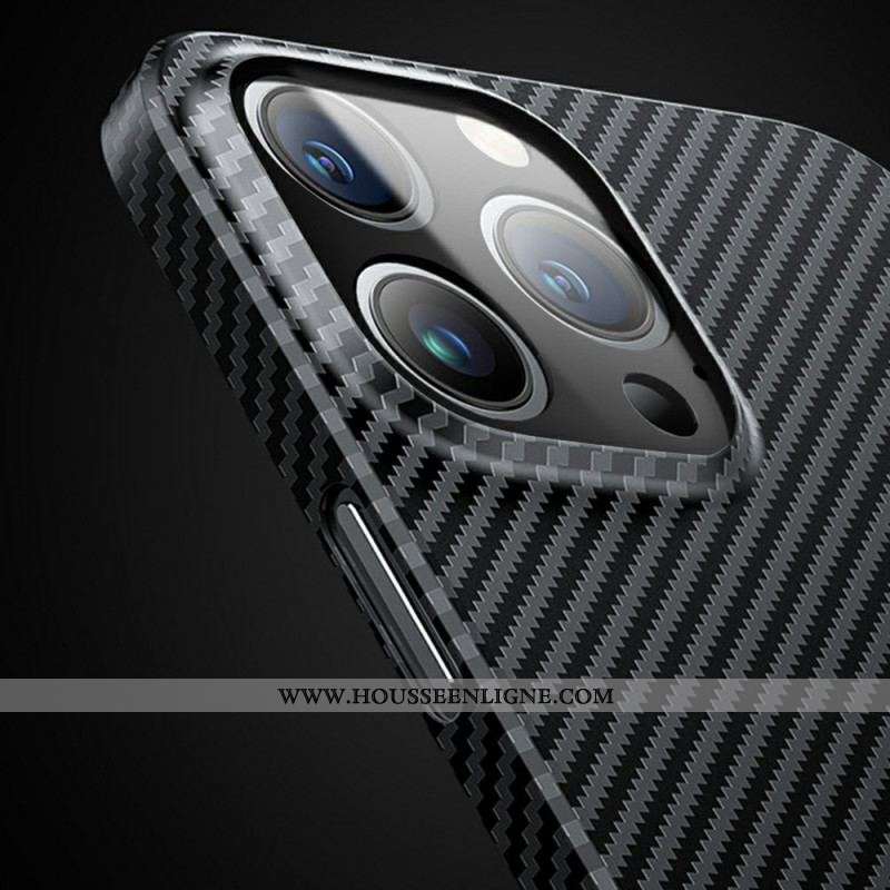 Coque iPhone 14 Fibre Carbone Classique