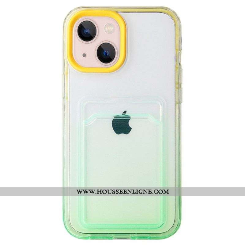 Coque iPhone 14 Gradient Porte-Carte