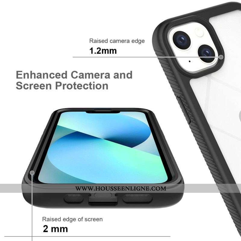 Coque iPhone 14 Hybride Cadre Bumper