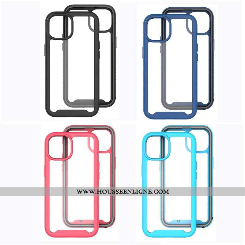 Coque iPhone 14 Hybride Cadre Bumper