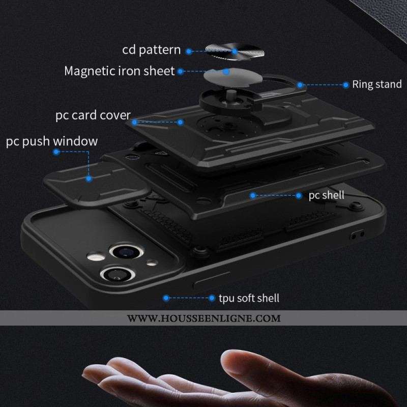 Coque iPhone 14 Multi-Fonctionnelle