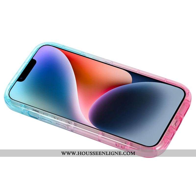 Coque iPhone 14 Plus Colorée Contours Airbags