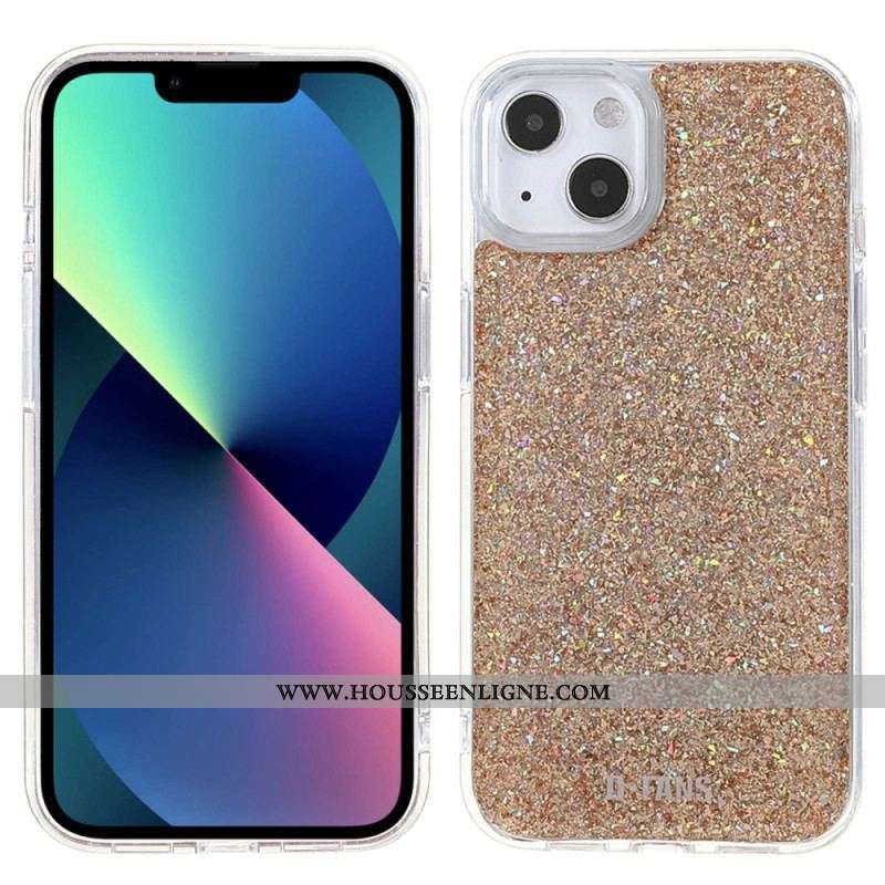Coque iPhone 14 Plus Paillettes Élégantes