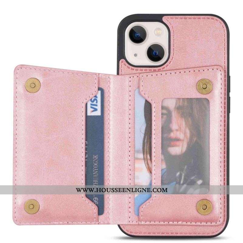 Coque iPhone 14 Plus Porte Cartes / Support / Monnaie