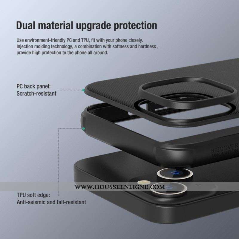 Coque iPhone 14 Plus Rigide Givrée Nillkin