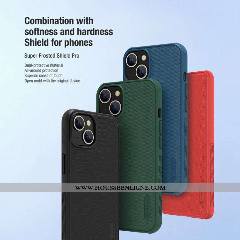 Coque iPhone 14 Plus Rigide Givrée Nillkin