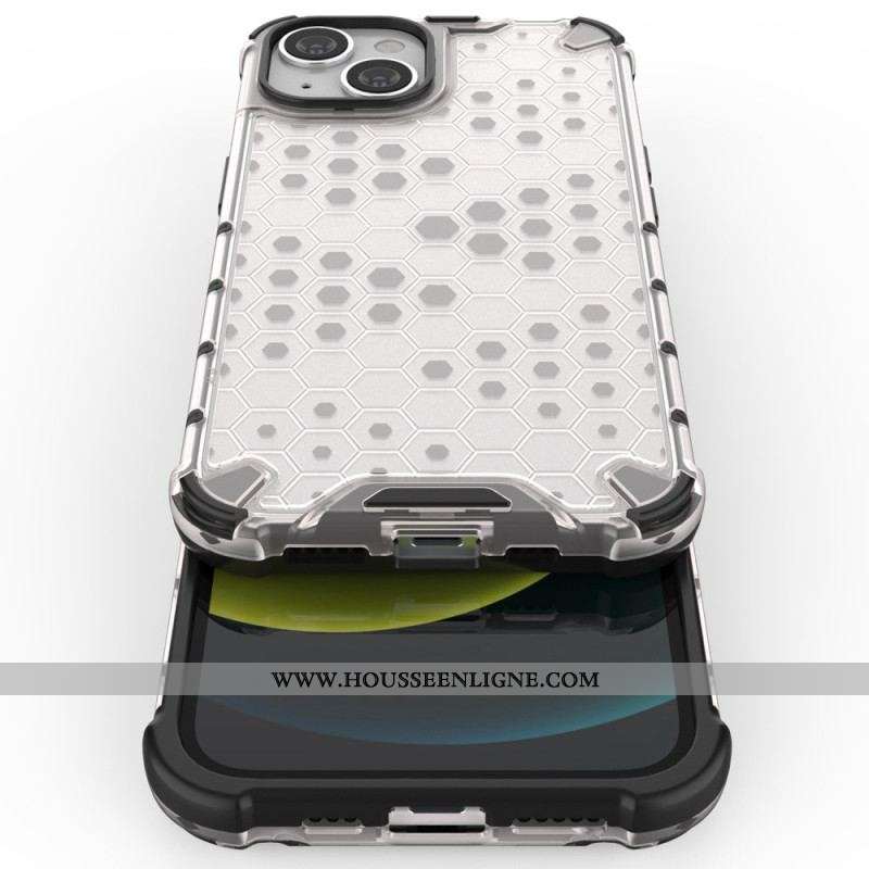 Coque iPhone 14 Plus Style Nid d'Abeille
