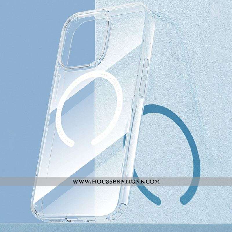 Coque iPhone 14 Plus Transparente Compatible MagSafe ROOK