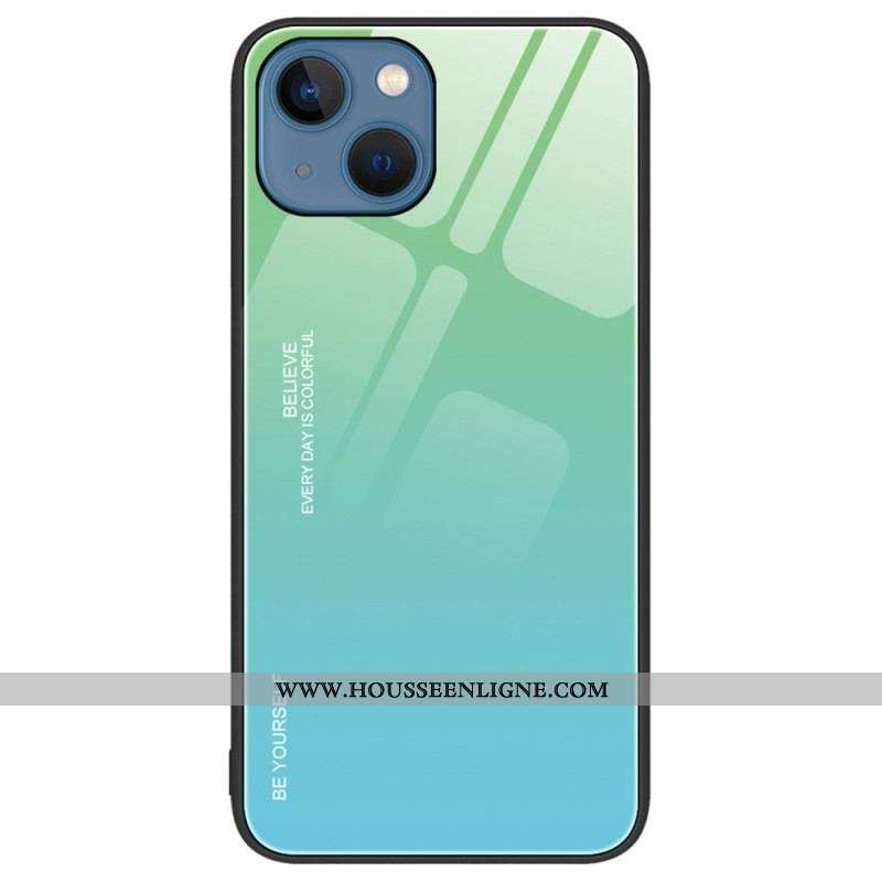 Coque iPhone 14 Plus Verre Trempé Be Yourself
