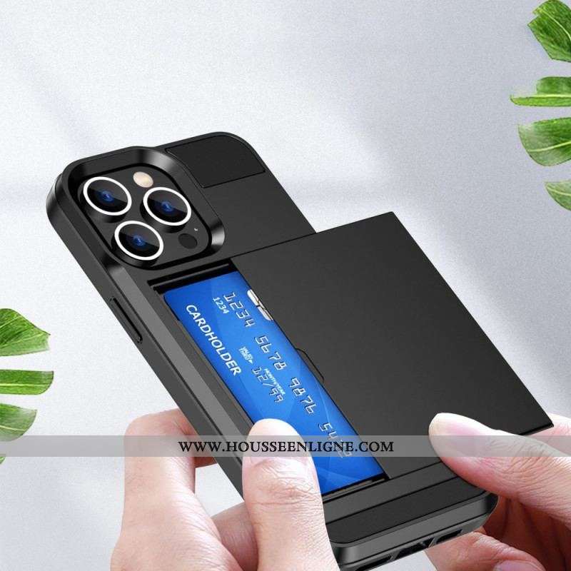 Coque iPhone 14 Porte-Carte à Glissière