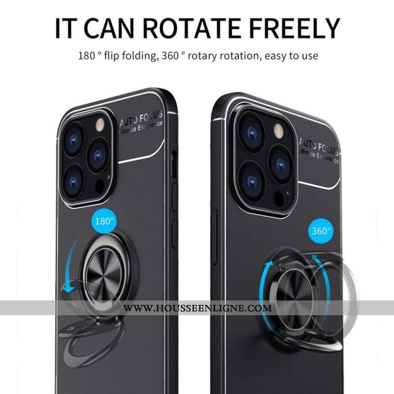Coque iPhone 14 Pro Anneau Rotatif