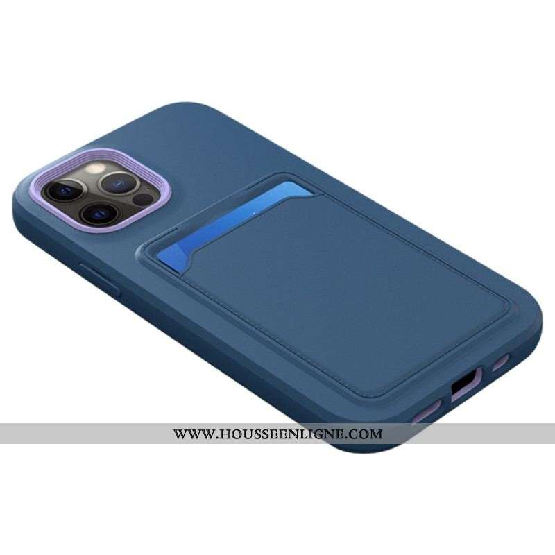 Coque iPhone 14 Pro Bicolore Porte Carte
