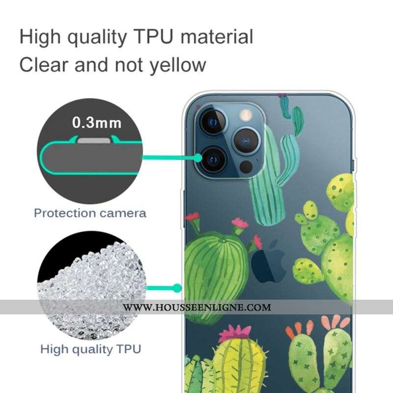 Coque iPhone 14 Pro Cactus