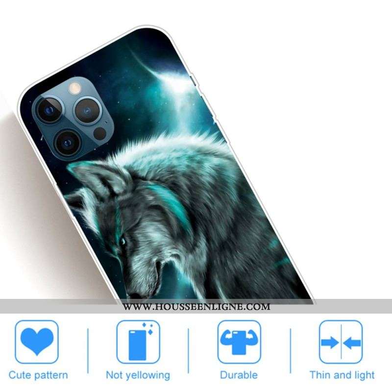 Coque iPhone 14 Pro Déclinaisons Loup