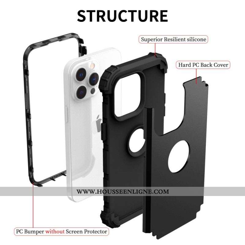 Coque iPhone 14 Pro Effet Métallique