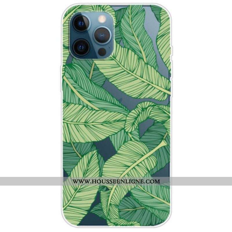 Coque iPhone 14 Pro Feuilles