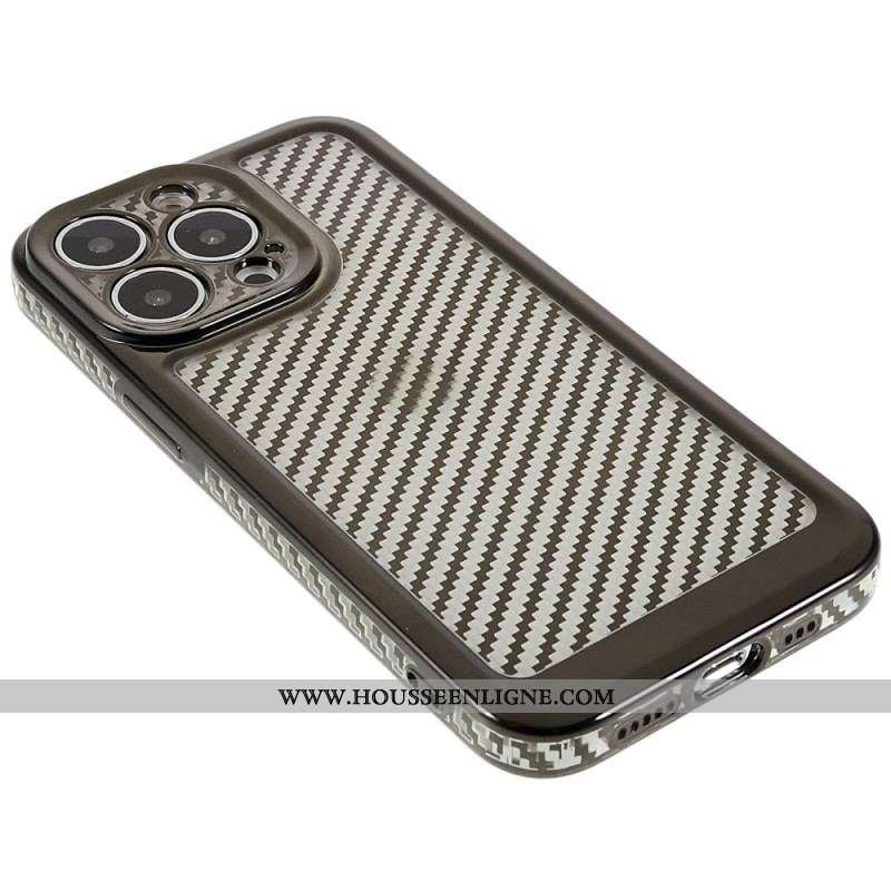 Coque iPhone 14 Pro Fibre Carbone Stylée