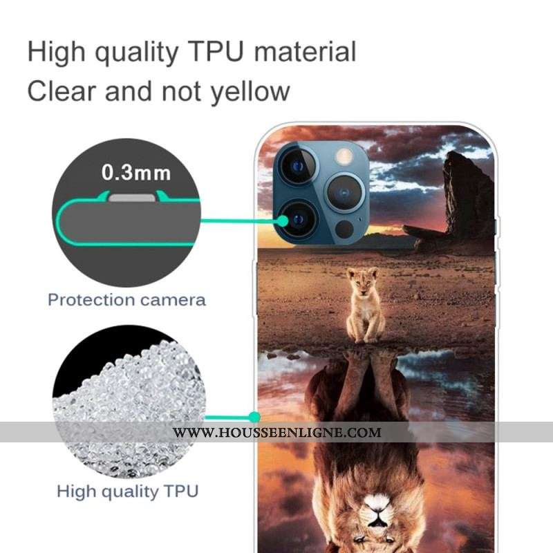 Coque iPhone 14 Pro Félins