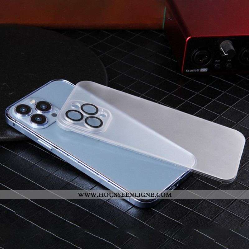 Coque iPhone 14 Pro Givrée Effet Métal