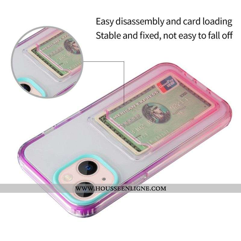Coque iPhone 14 Pro Gradient Porte-Carte