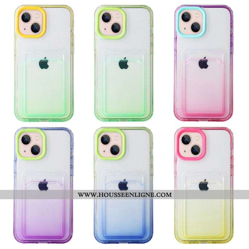 Coque iPhone 14 Pro Gradient Porte-Carte