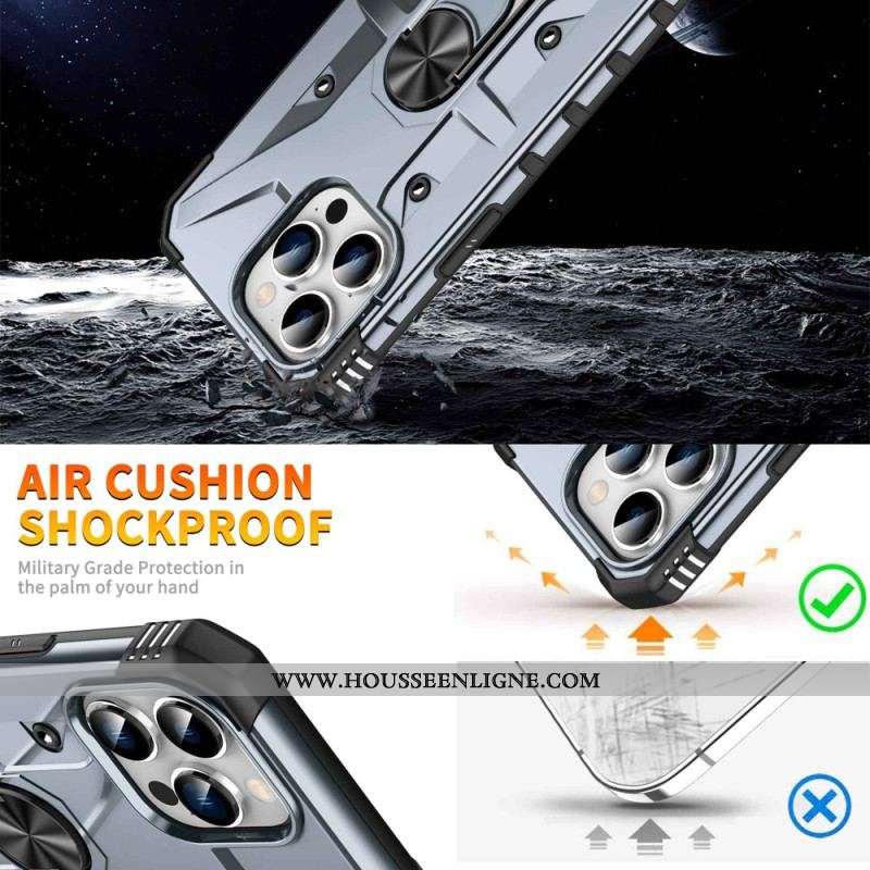 Coque iPhone 14 Pro Max Anneau-Support Protection Optimale