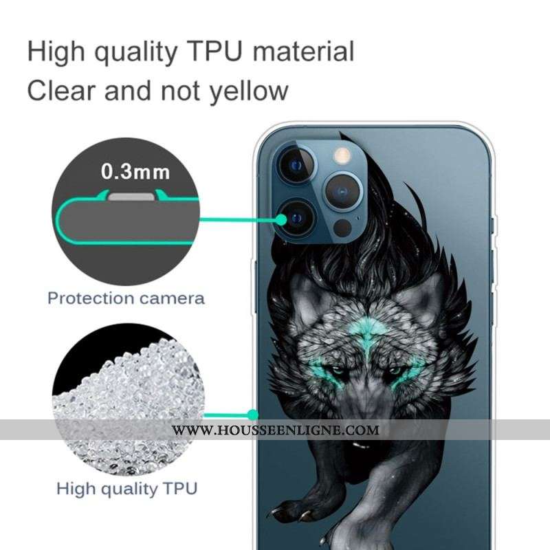 Coque iPhone 14 Pro Max Déclinaison Loup