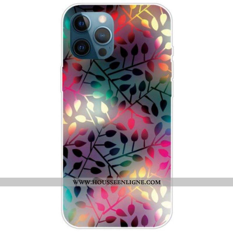 Coque iPhone 14 Pro Max Feuilles