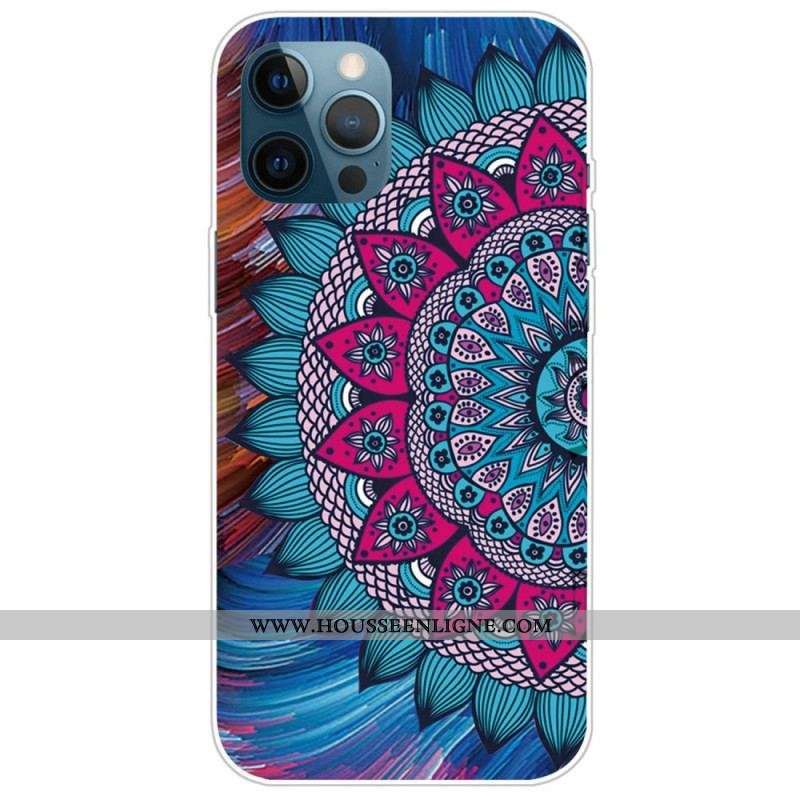 Coque iPhone 14 Pro Max Mandala Coloré