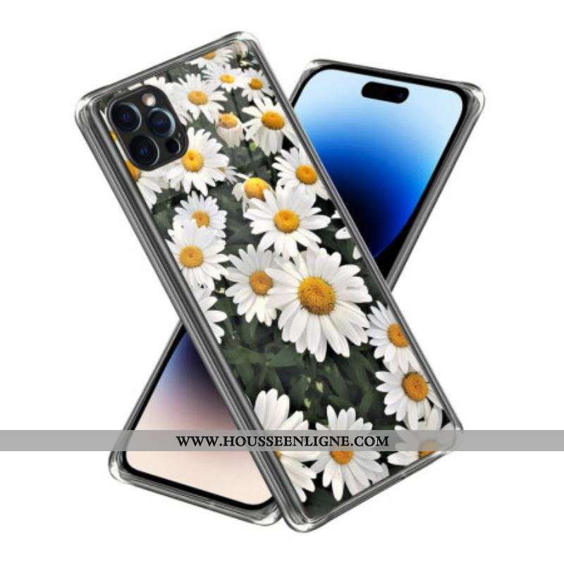 Coque iPhone 14 Pro Max Marguerite