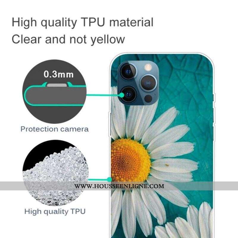 Coque iPhone 14 Pro Max Marguerite