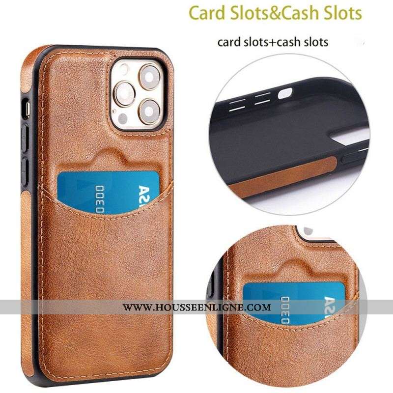 Coque iPhone 14 Pro Max Porte-Carte Business