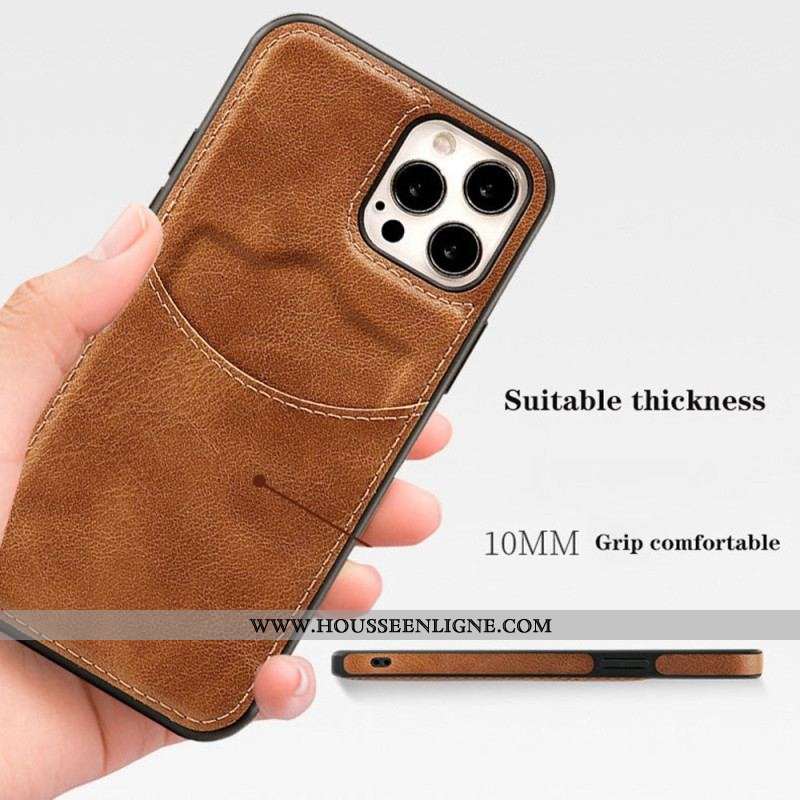 Coque iPhone 14 Pro Max Porte-Carte Business