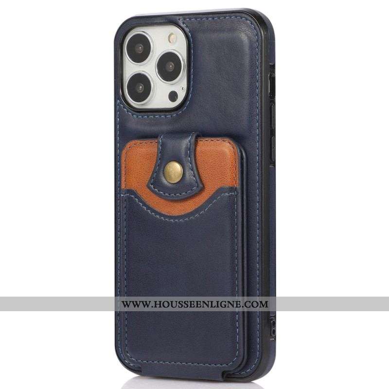 Coque iPhone 14 Pro Max Porte-Cartes Rabattable