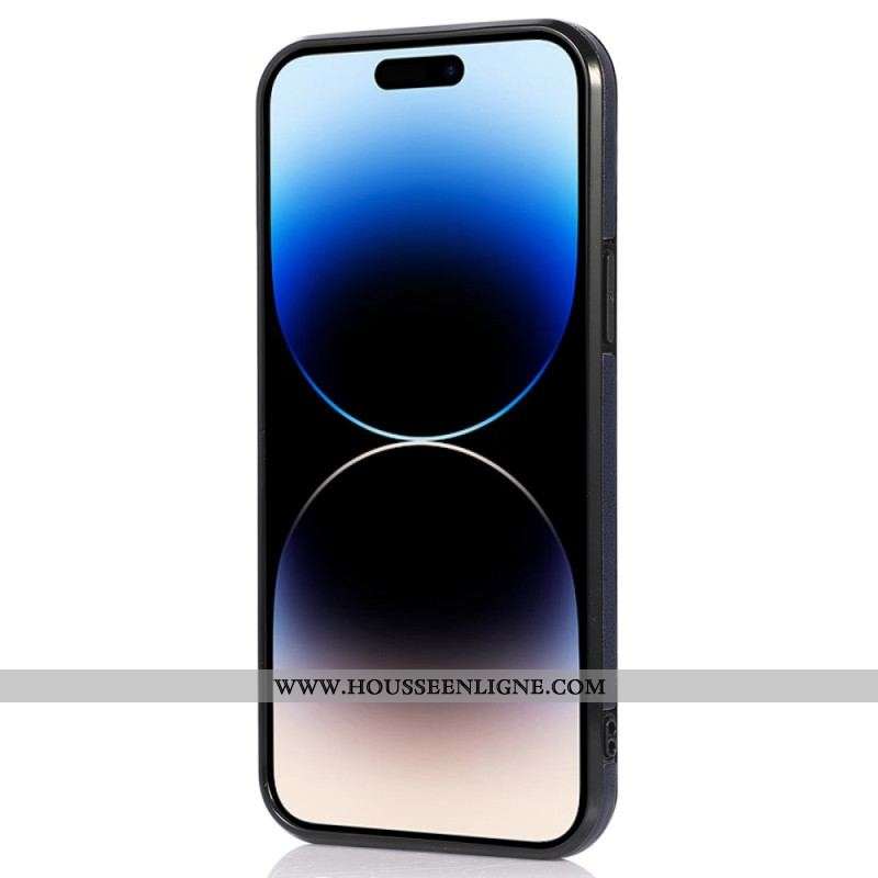 Coque iPhone 14 Pro Max Porte-Cartes Rabattable