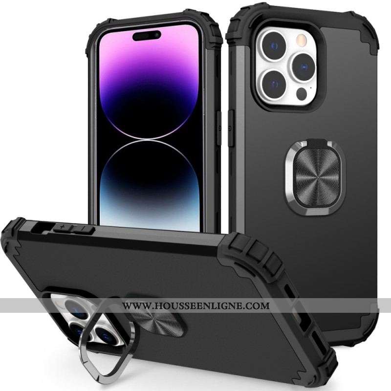 Coque iPhone 14 Pro Max Renforcée avec Anneau-Support