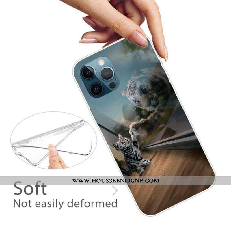 Coque iPhone 14 Pro Max Rêve de Félin