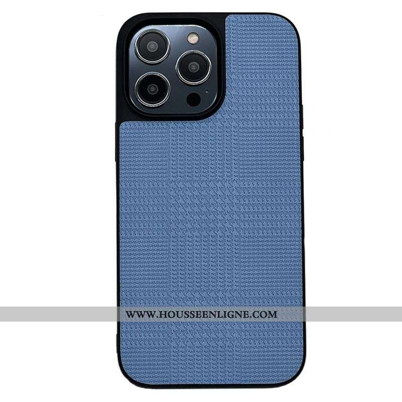 Coque iPhone 14 Pro Max Simili Cuir Croisé