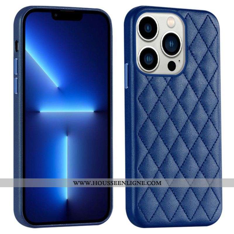 Coque iPhone 14 Pro Max Style Matelassé Compatible Magsafe