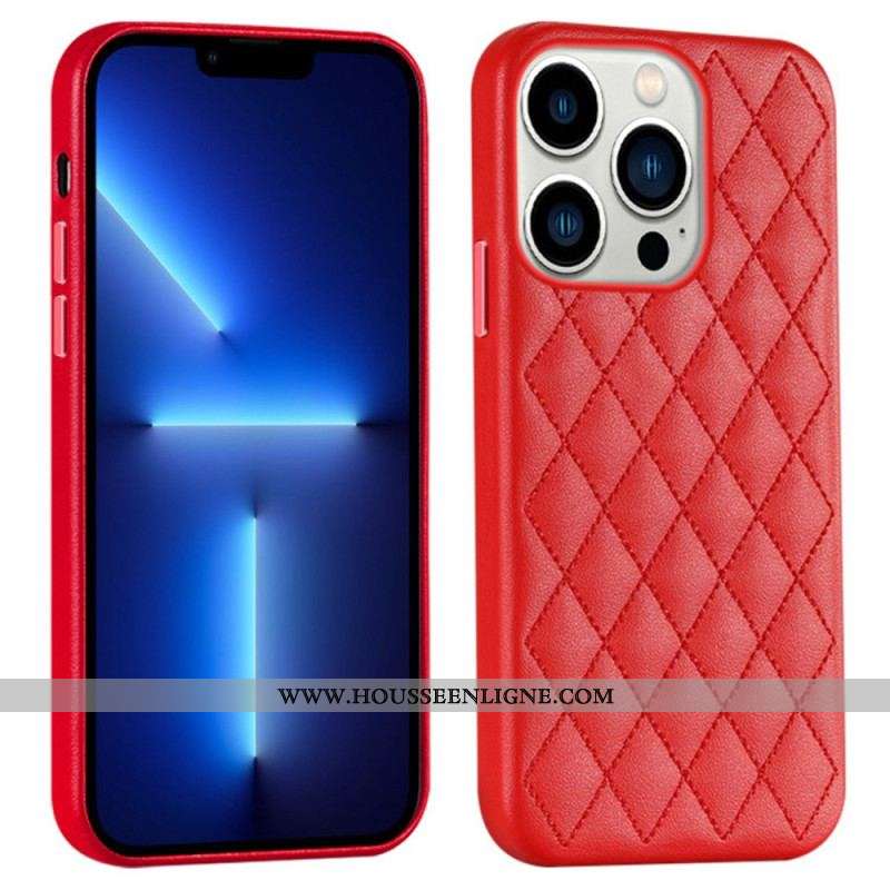 Coque iPhone 14 Pro Max Style Matelassé Compatible Magsafe