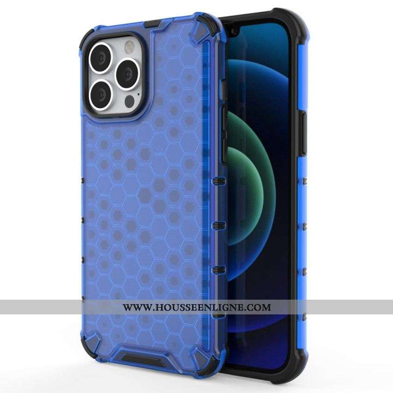 Coque iPhone 14 Pro Max Style Nid d'Abeille