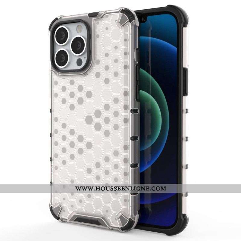 Coque iPhone 14 Pro Max Style Nid d'Abeille