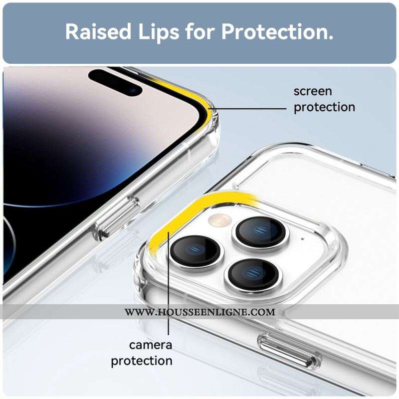 Coque iPhone 14 Pro Max Transparente Candy Series