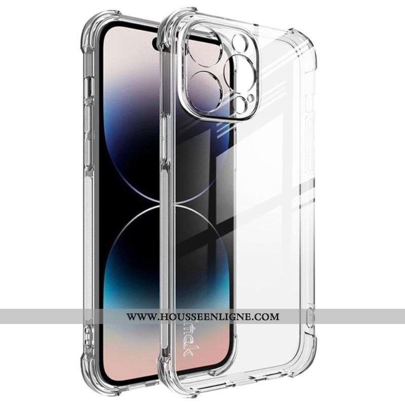 Coque iPhone 14 Pro Max Transparente Coins Airbag Imak